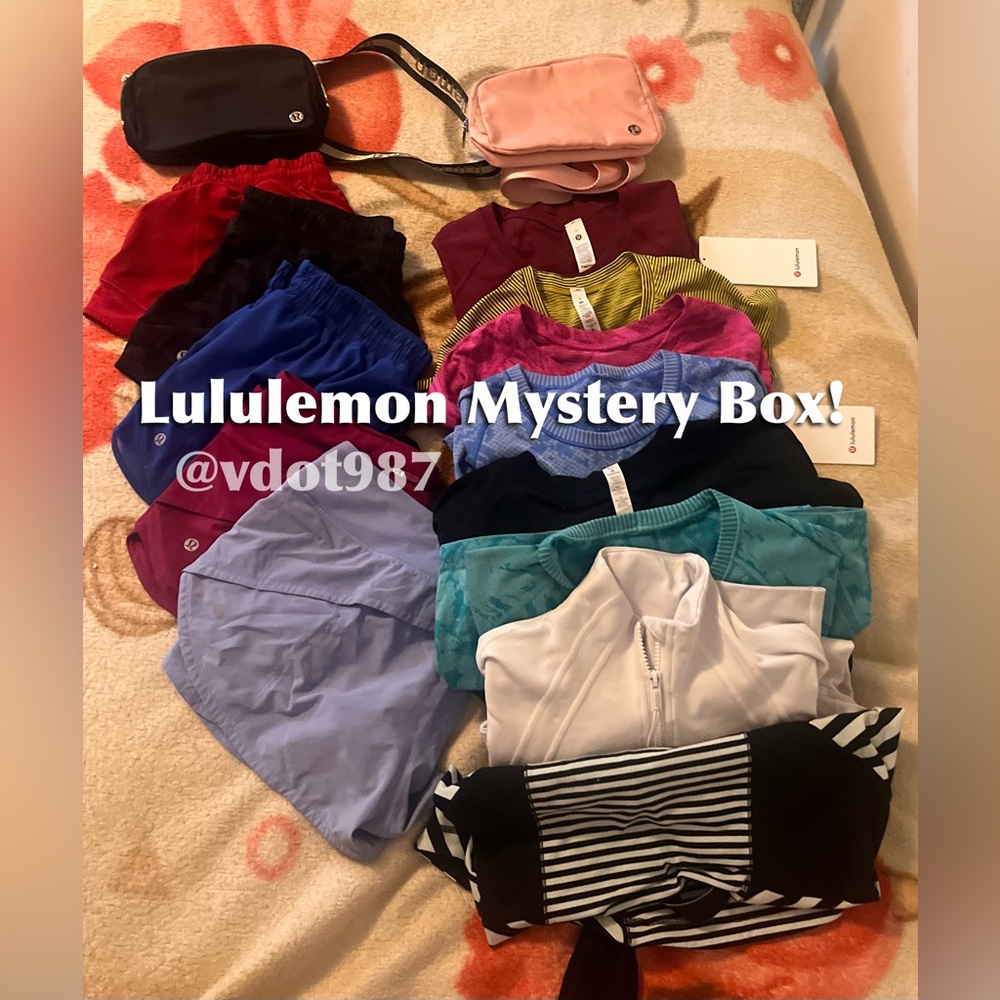 Sold out !! Lululemon Mystery Box! 1-3 items!